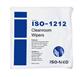 Cleanroom Wipe 12" x 12" Non-Woven Polycellulose Wiper, 50% Poly-50% Cellulose, 150 Bag/10bags case