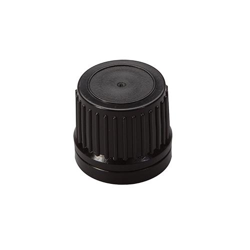 Tamper Evident Cap  Black 100 case
