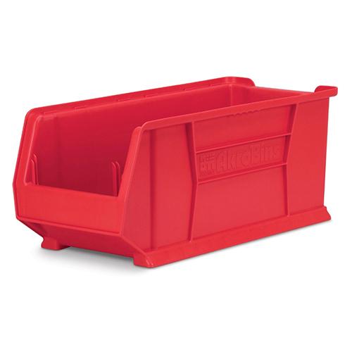 Super Tough Bin  4x4x11  Red  1 EA