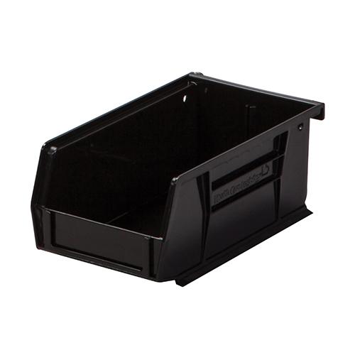 Super Tough Bin  4x3x7  Black  1 EA