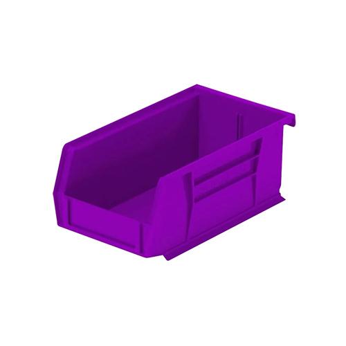 Super Tough Bin  4x3x7  Purple  1 EA