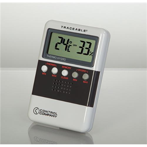 Digital Temperature and Humidity Meter  NIST Certified  1 EA