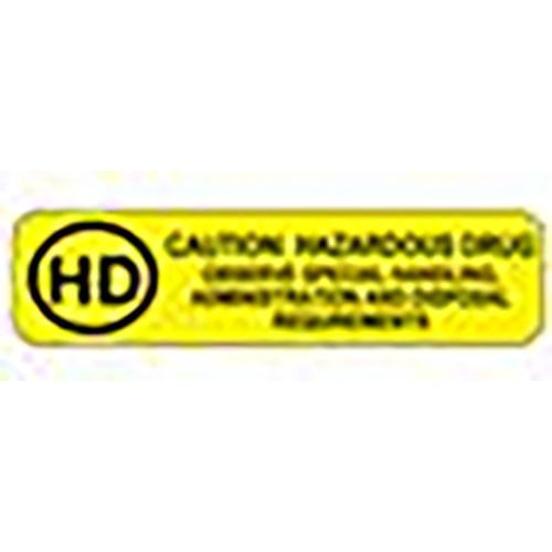 HD Caution Hazardous Drug  1000 EA