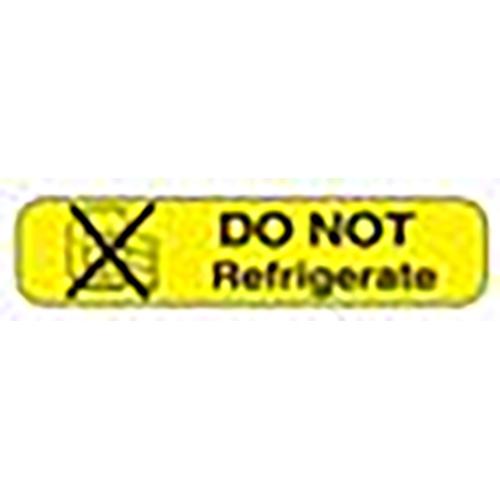 Do Not Refrigerate Labels  1000 EA