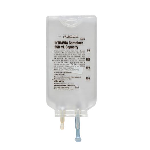 Intravia Empty Container  250 mL  48 CS
