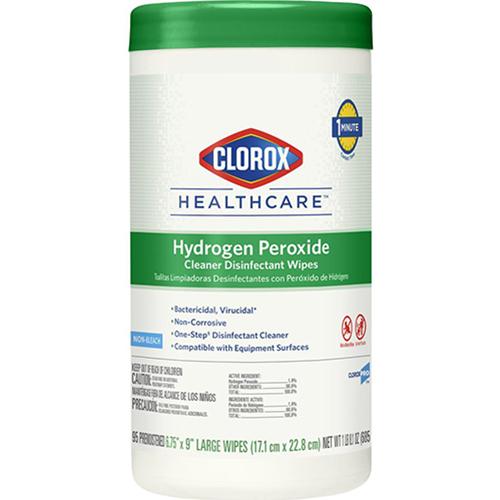 Clorox Healthcare Hydrogen Peroxide Cleaner Disinfectant Wip