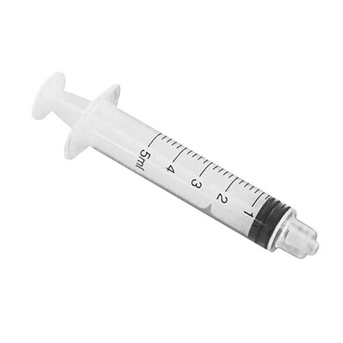 5mL Luer-Lock Syringe Only  Sterile  Single Use  500 CS