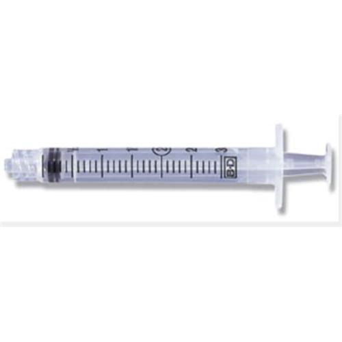 3mL Luer-Lock Syringe Only  Sterile  Single Use  800 CS