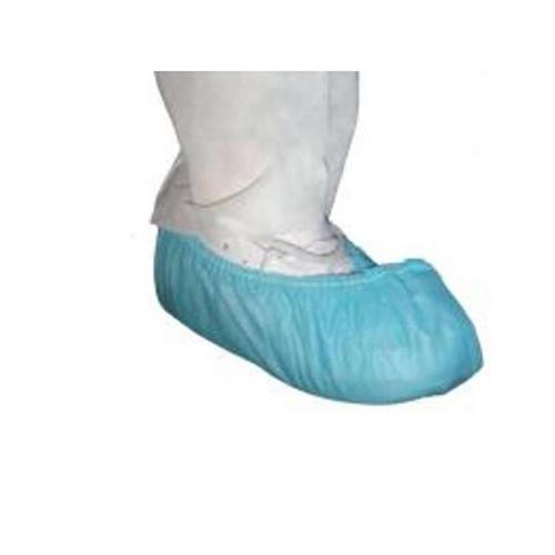 epic® Polypropylene Nonsterile Shoe Covers w/ Plain Bottoms, Blue, 100/bg - 3 bgs/cs - 2XL 514783 2XL