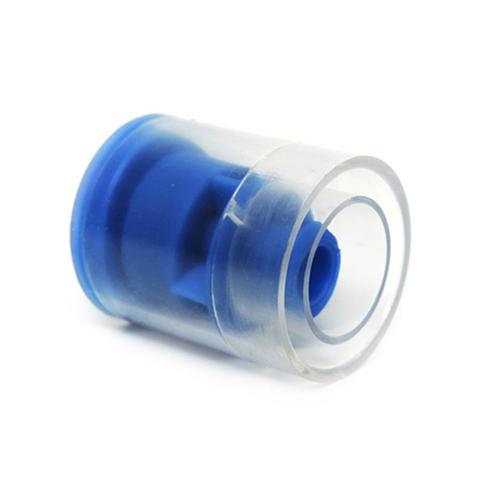 Clear Sleeve w/ Blue Insert Tamper Evident Caps For IV Syrin 57 50B