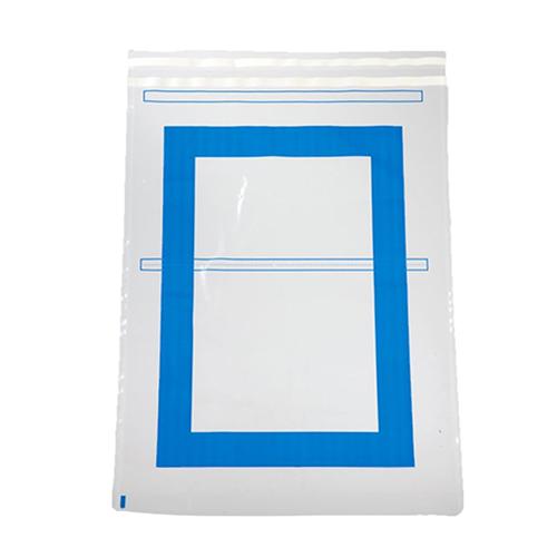 Crash Cart Security Bag W Blue Border  Full Size 20  W x 29 