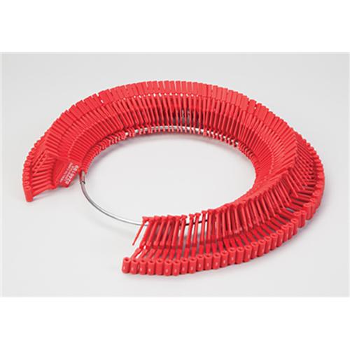 Padlock Seals on a Ring  Consecutively Numbered  Red  100 Ri