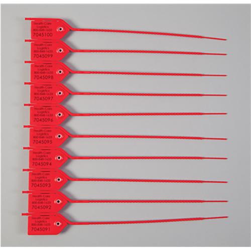 Draw-Tight Seals  Red  100 Pack 