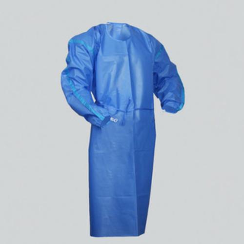 Coated Barrier Gown  tunnelized EW  L XL  USP 800  30 CS