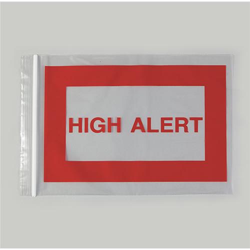 High Alert Bags  8 x 11  2 mil  100 EA