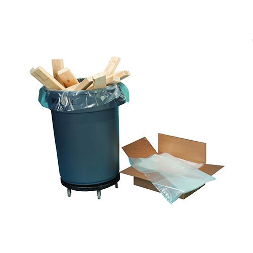 38  x 58  1.15 mil Linear LDPE Extra Heavy Gauge 55 gal. Tra