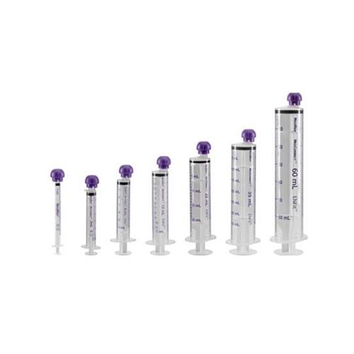 NeoConnect ENFit Syringe  Clear with Purple Markings  60 mL 