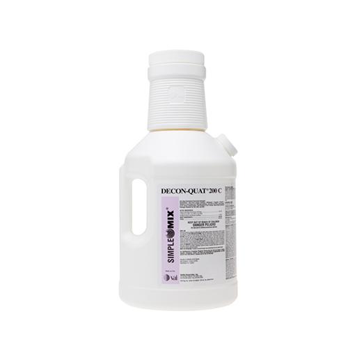 DECON-QUAT 200C SimpleMix 2 128 Dilution  1 Gallon  Sterile 