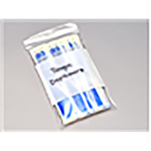 Clear Line Single Track Seal Top Bag with Write-On Block  5 