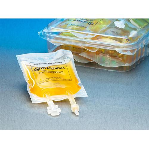 GroMed TSB Growth media  100mL bag with needle access port a
