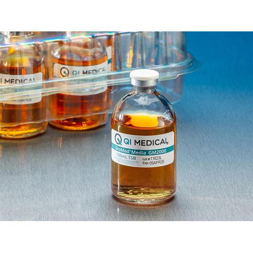 TSB Growth Media  100mL Vial with Septum for Needle or Dispe