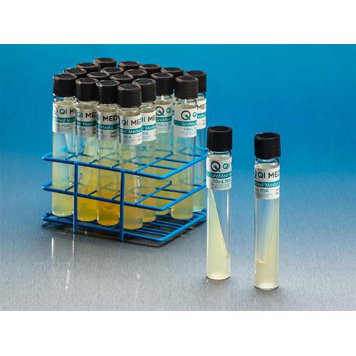 PDA  Potato Dextrose Agar  10mL tubes  test for fungal conta