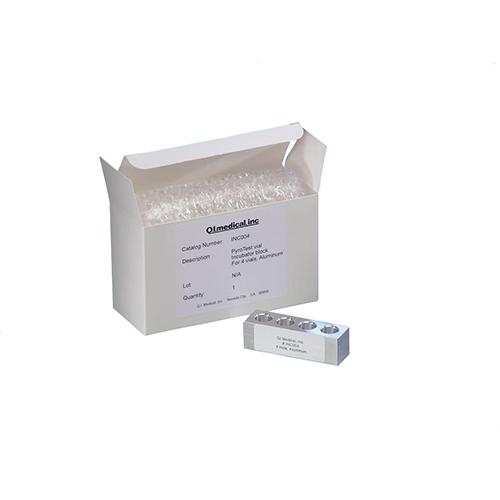 PyroTest Vial Block  Holds 4 PyroTest Vials Upright in Incub