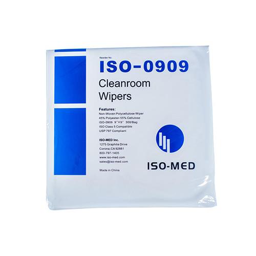 Cleanroom Wipe 9  x 9  Non-Woven Polycel Wiper  50  Poly  50