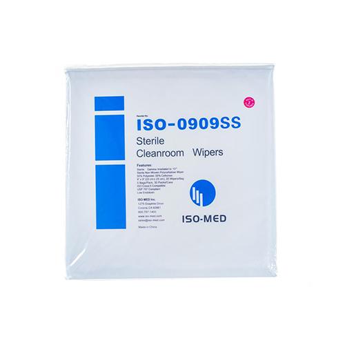 Sterile Cleanroom Wipe 9  x 9  Non-Woven Polycellulose Wiper