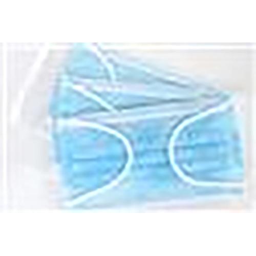 Sterile Face Mask With Knitted Earloops - 7  Pleat Style  in