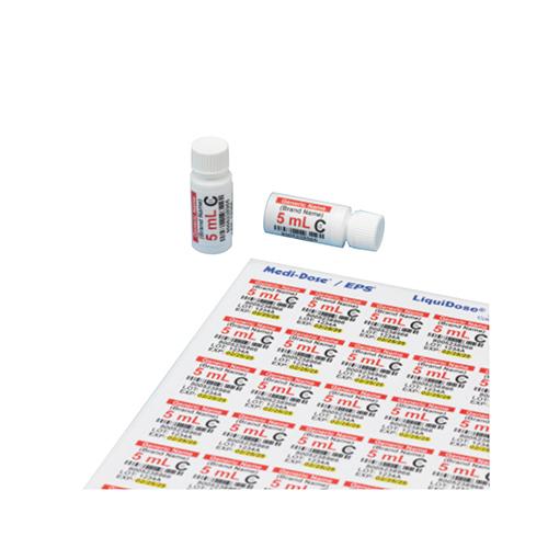 LiquiDose 1.00  Square Labels - Laser 6400 Pack