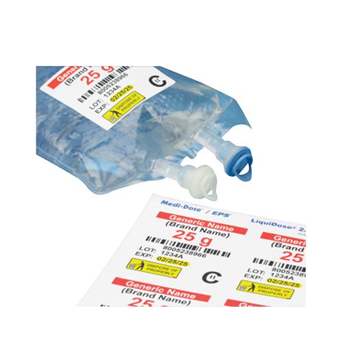 LiquiDose 2.66  Square Labels - Laser 900 pack