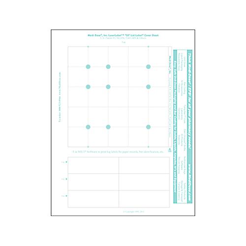 25 Dose Laser Lid-Label Covers TEAL  1 000 Doses  1 Pack