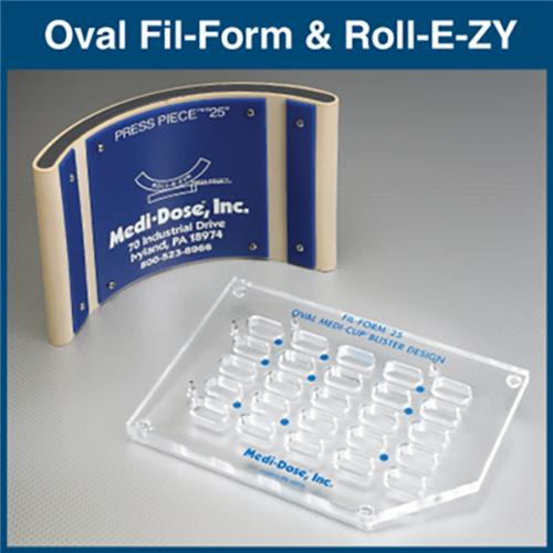 Oval Fil-Form   Roll-E-ZY  Press Piece 1 Kit Each