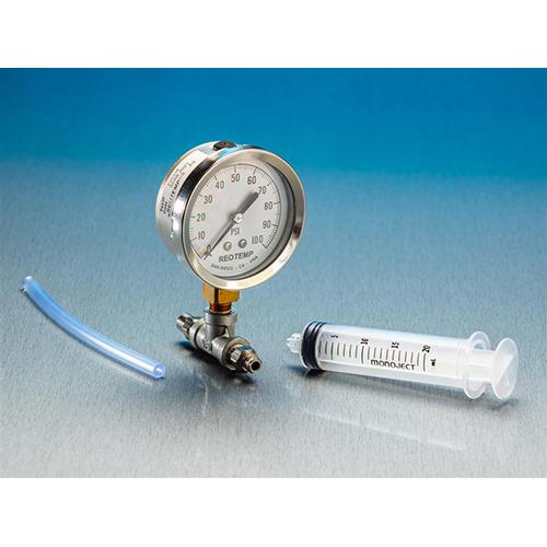 Wizard Bubble Point tester for validation of syringe filters