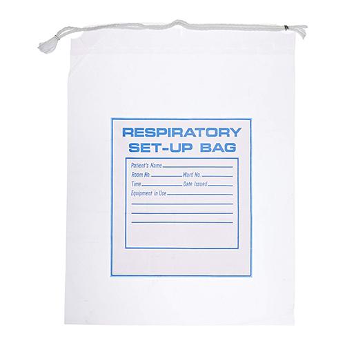 Respiratory Setup - Bag  Drawstring 12 x 16  2mil