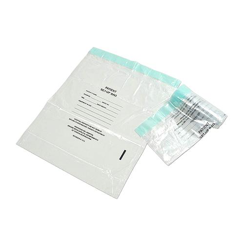 12  x 16  1 mil Respiratory Setup Bag -- Draw Tape  500 CS