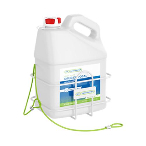 Rx Destroyer 1 Gallon Bottle Mount w  Security Cable  1 EA