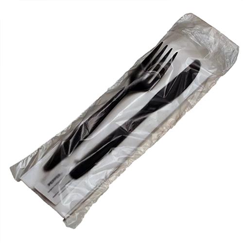 3.25  x 10    1.5 FB 1 mil LDPE Flip Top Silverware Bag -- F