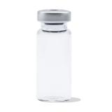 Sterile Empty Vials w/ Silver Caps, Clear Glass, 20 mm, 25/bx - 10 mL SEV1020S