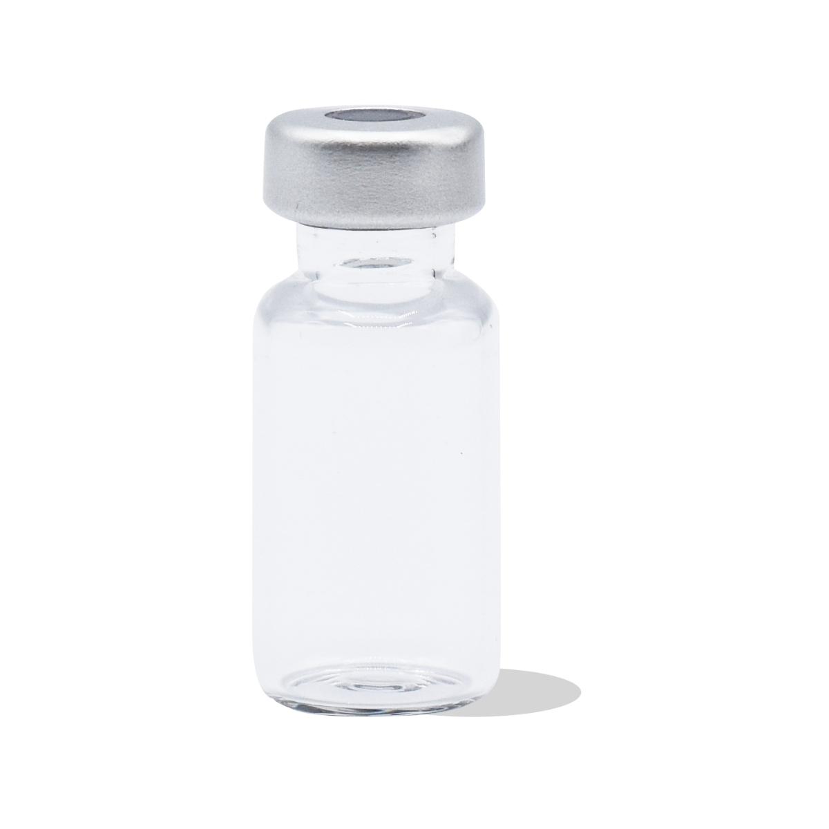 Sterile Empty Vials w/ Silver Caps, Clear Glass, 20 mm, 25/bx - 20 mL SEV20 16