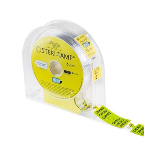 Steri-Tamp IV Bag Port Seals - Chemo Yellow 1 000 seals roll