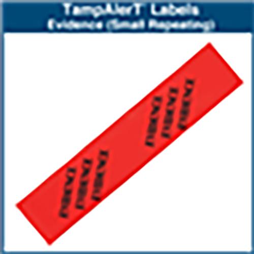 TampAlerT Labels - Evidence  Small Repeating  100 EA