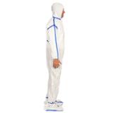 Coveralls, w/Hood & Boots, PE/PP Laminated, Sterile TCBACV54ST 3XL