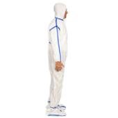 Coveralls, w/Hood & Boots, PE/PP Laminated, Sterile TCBACV54ST-3XL