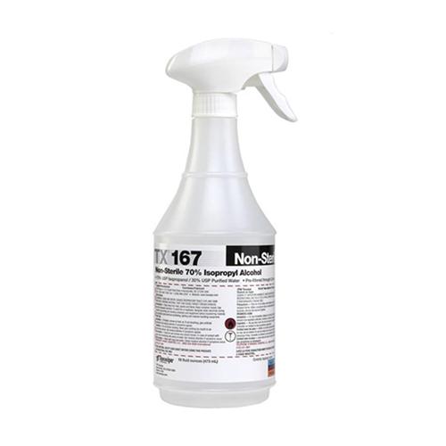 Non-Sterile 70  Isopropanol 16oz trigger-spray bottles 12 ca