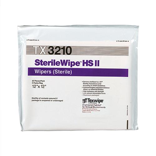 SterileWipe HS II 12  x 12   31 cm x 31 cm  cellulose polyes