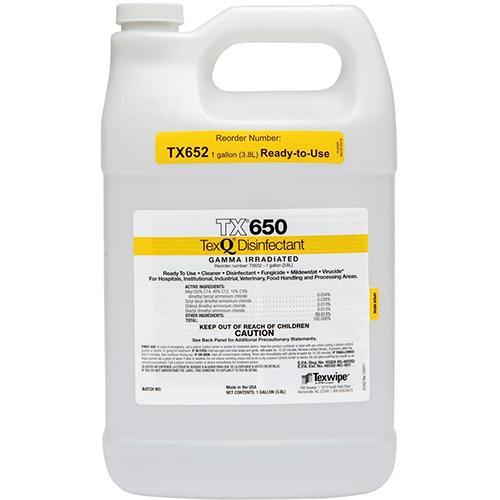 TexQ Disinfectant Ready-to-Use  RTU   One Gallon  Gamma Irra