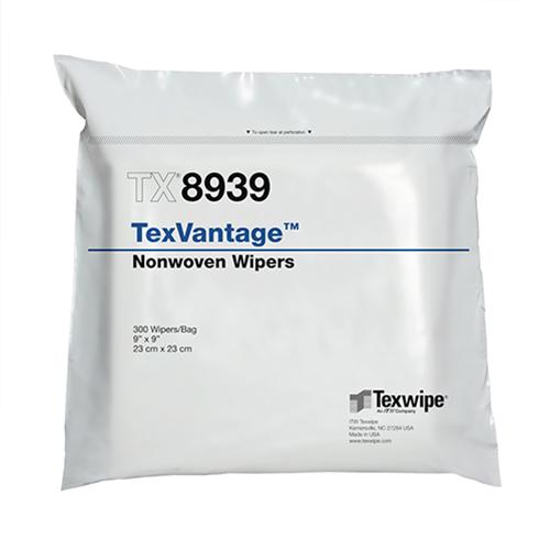 TexVantage Cellulose Polyester Wipers 9  X 9  300 wipers bag