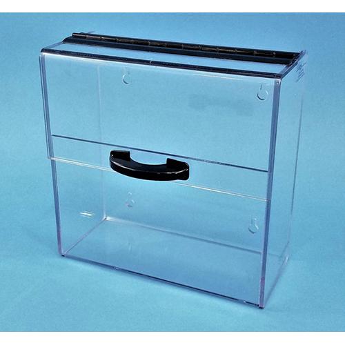 9  x 9 Vertical Mount Wiper Dispenser  3 16  PETG 